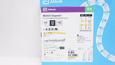Abbott 1804400-23 Xience Skypoint Coronary Stnt System 4.0 x 23mm x 145cm (x)